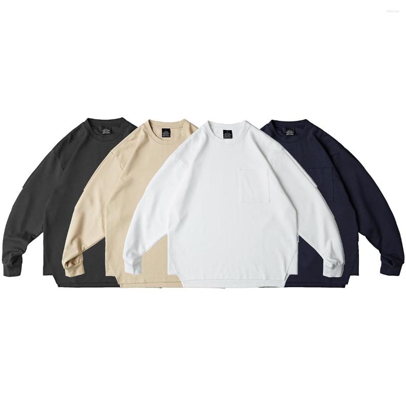 Men's T Shirts 320g Heavy Weight Men's Solid Color Base Long Sleeve T-shirt With Side Slit, Khaki
Men's T Shirts 320g Heavy Weight Men's Solid Color Base Long Sleeve T-shirt With Side Slit, Khaki