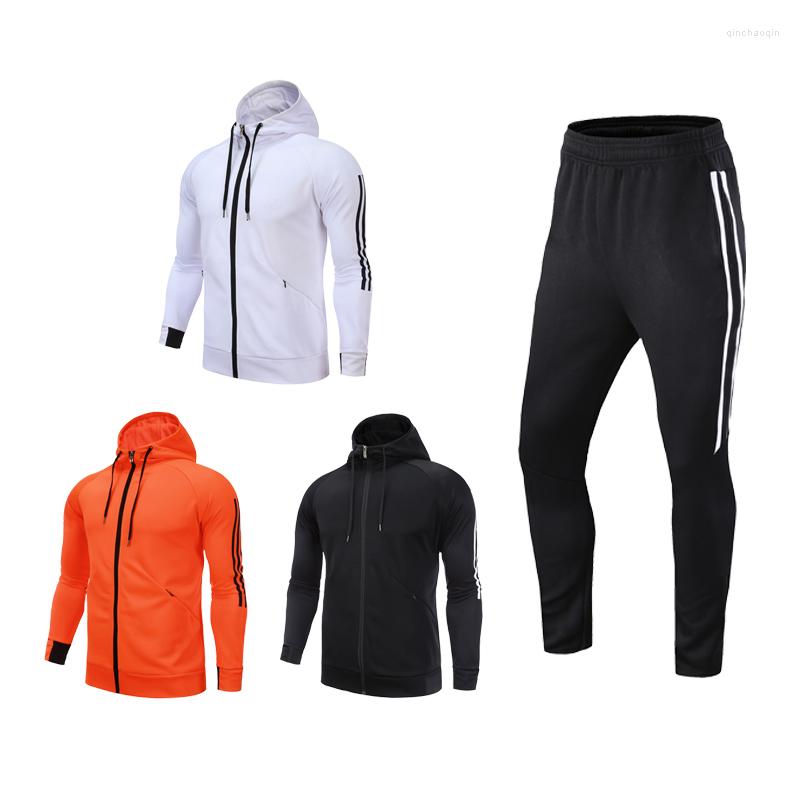 Gym Clothing 2023 Men Tracksuit Long-sleeved Football Jacket Polyester Sports Running Suits Jogging Training Outdoor Sport Pants, Black
Gym Clothing 2023 Men Tracksuit Long-sleeved Football Jacket Polyester Sports Running Suits Jogging Training Outdoor Sport Pants, Black