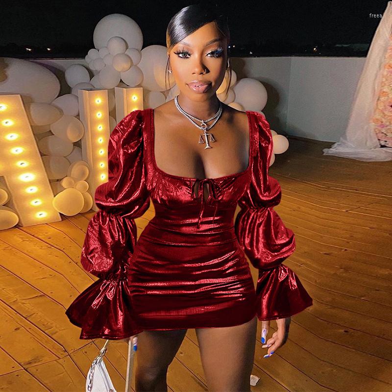 Casual Dresses Shiny Bronzing Gold Party Women Clubwear Square Collar Puff Long Sleeve Sheath Dress Sexy Midnight Birthday Robe Femme, White
Casual Dresses Shiny Bronzing Gold Party Women Clubwear Square Collar Puff Long Sleeve Sheath Dress Sexy Midnight Birthday Robe Femme, White