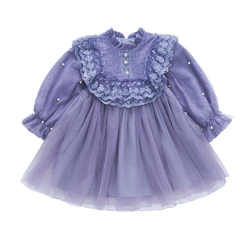 Girls' Long-sleeved 1ess Autumn Clothes 1 New Chil1en's Clothes Spring and Autumn Baby Princess Skirt Autumn Chil1en's Skirt, Purple
Girls' Long-sleeved 1ess Autumn Clothes 1 New Chil1en's Clothes Spring and Autumn Baby Princess Skirt Autumn Chil1en's Skirt, Purple