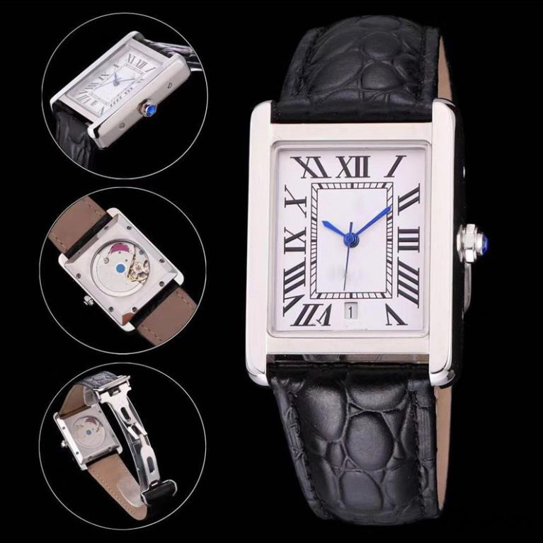 Men's automatic mechanical watch 31 * 41MM leather strap sapphire waterproof casual classic fashion wristwatch montre de luxe watches