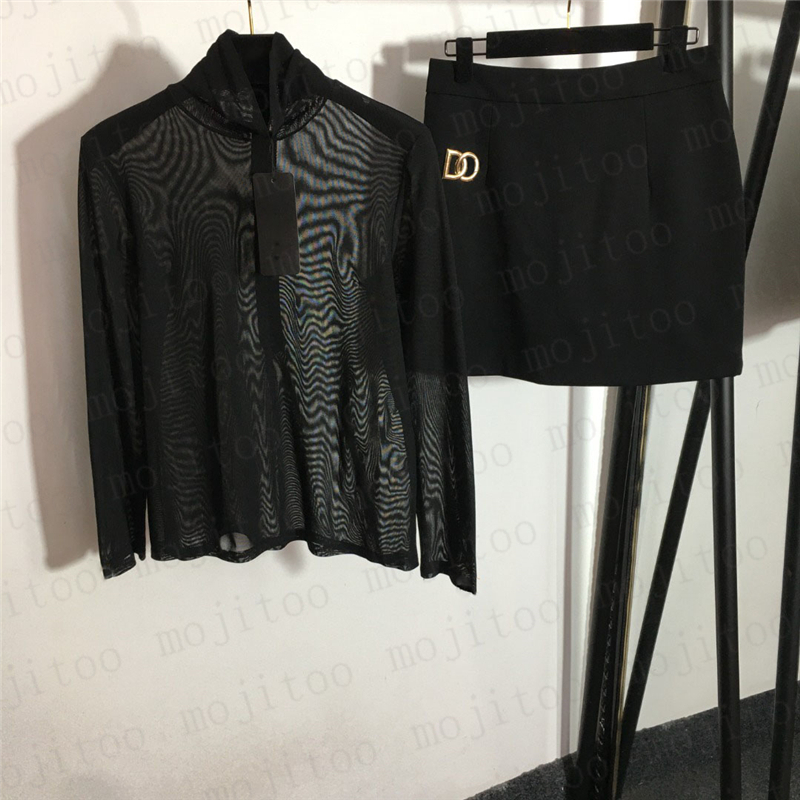 Mesh Tops Short Dress Women Sexy Sets See Through Long Sleeve Bottom Shirts High Waist Skirts Two Piece For Lady, Black
Mesh Tops Short Dress Women Sexy Sets See Through Long Sleeve Bottom Shirts High Waist Skirts Two Piece For Lady, Black