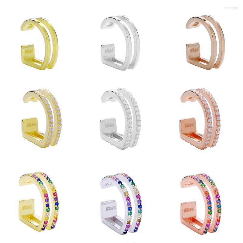Backs Earrings SHADOWHUNTERS Authentic 925 Sterling Silver Double Rows Ear Cuff Vintage Mujer Pendientes Classic Women Wedding Jewelry Femme
Backs Earrings SHADOWHUNTERS Authentic 925 Sterling Silver Double Rows Ear Cuff Vintage Mujer Pendientes Classic Women Wedding Jewelry Femme