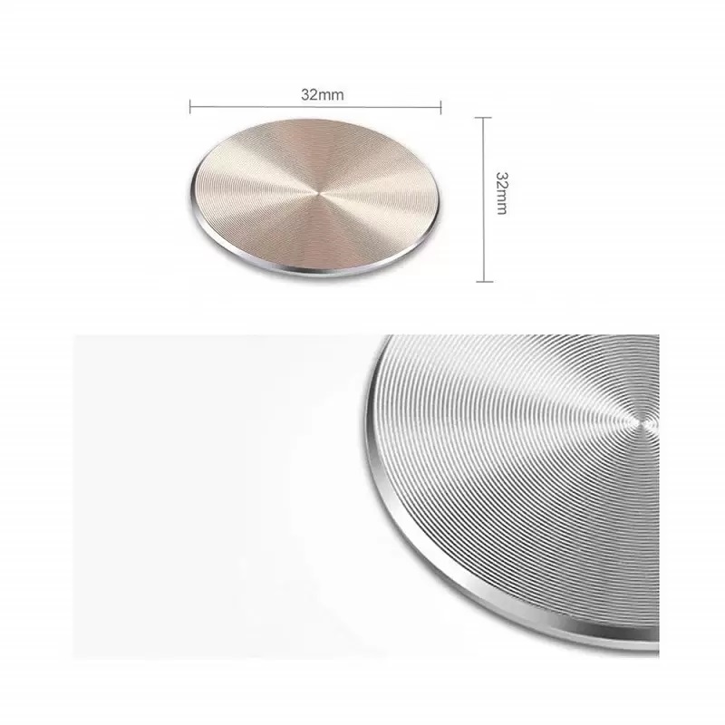 Magnetic Metal Plate For Car Phone Holder Universal Iron Sheet Disk Sticker Mount Mobile Phone Magnet Stand Sticker Accessories