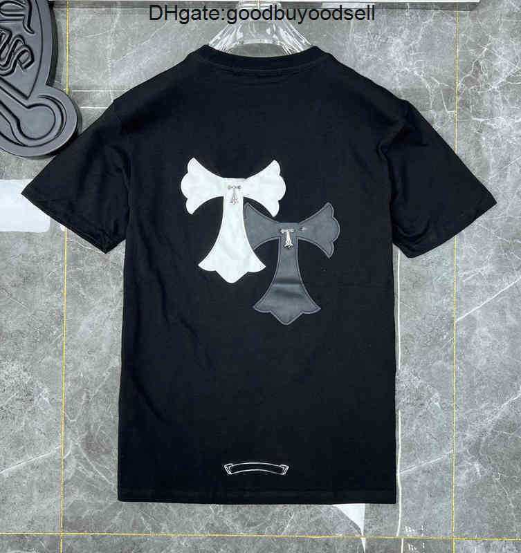 Summer Luxury Mens t Shirts Brand Ch Man T-shirt Horseshoe Flower Tees Classic Cross Heart Sanskrit Letter Short Sleeve Designer Chromes DQ0V, 11
Summer Luxury Mens t Shirts Brand Ch Man T-shirt Horseshoe Flower Tees Classic Cross Heart Sanskrit Letter Short Sleeve Designer Chromes DQ0V, 11