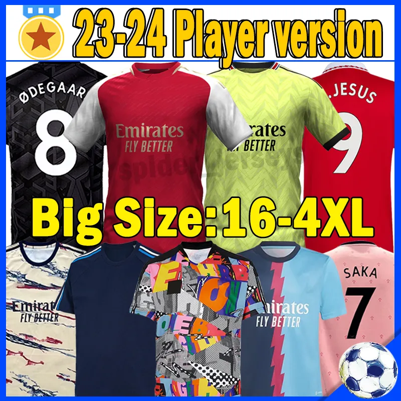XXXL 4XL 23/24 soccer jerseys gunners 9 G.JESUS WHITE THOMAS PEPE SAKA TIERNEY WILLIAN SMITH HENRY ROWE jersey 2022 2023 men kids kits Long sleeve football shirt tops, 22-23 away kits+socks
XXXL 4XL 23/24 soccer jerseys gunners 9 G.JESUS WHITE THOMAS PEPE SAKA TIERNEY WILLIAN SMITH HENRY ROWE jersey 2022 2023 men kids kits Long sleeve football shirt tops, 22-23 away kits+socks
