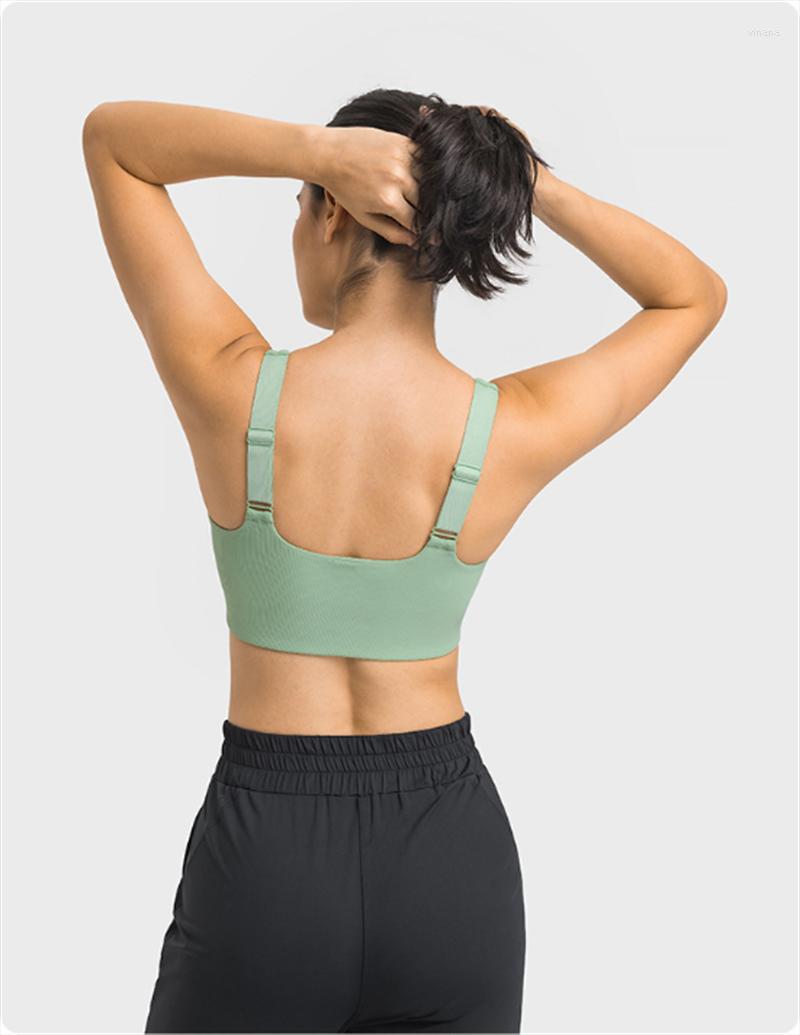 Active Shirts Women U-Neck Proof Middle High Impact Athletic Breathable Bra Nake Feeling Ribbed Adjustable Strap Yoga Fitness, Green
Active Shirts Women U-Neck Proof Middle High Impact Athletic Breathable Bra Nake Feeling Ribbed Adjustable Strap Yoga Fitness, Green