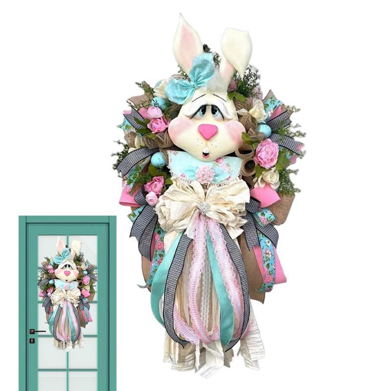 Other Event Party Supplies easter decorations Bunny Wreath Front Door Hangings Spring Garden Flower Ring Exquisite Handcrafted 230227
Other Event Party Supplies easter decorations Bunny Wreath Front Door Hangings Spring Garden Flower Ring Exquisite Handcrafted 230227