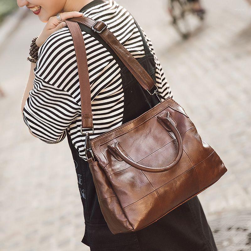 Evening Bags Brand Women Genuine Leather Handbag Real Cow Tote Female Casual Shoulder Messenger Purses Crossbody, Coffee
Evening Bags Brand Women Genuine Leather Handbag Real Cow Tote Female Casual Shoulder Messenger Purses Crossbody, Coffee