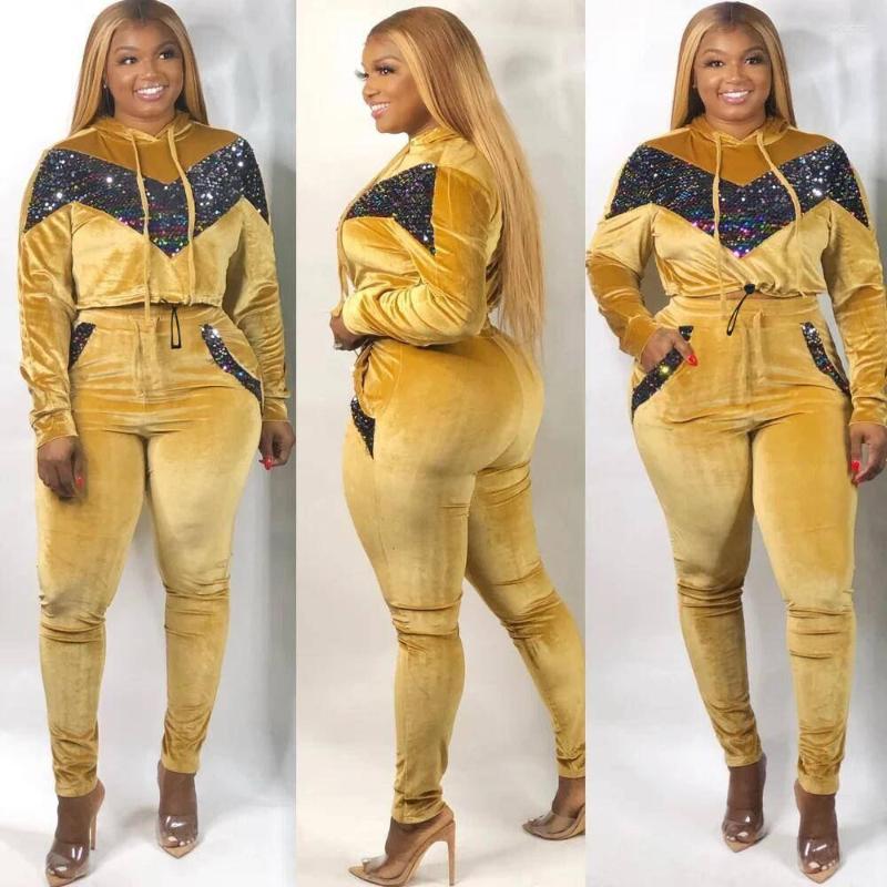 Ethnic Clothing 2023 African Women's Fashion Sequins Stretch Fabric Hooded Set Top Trousers Women Suit Clothes
Ethnic Clothing 2023 African Women's Fashion Sequins Stretch Fabric Hooded Set Top Trousers Women Suit Clothes