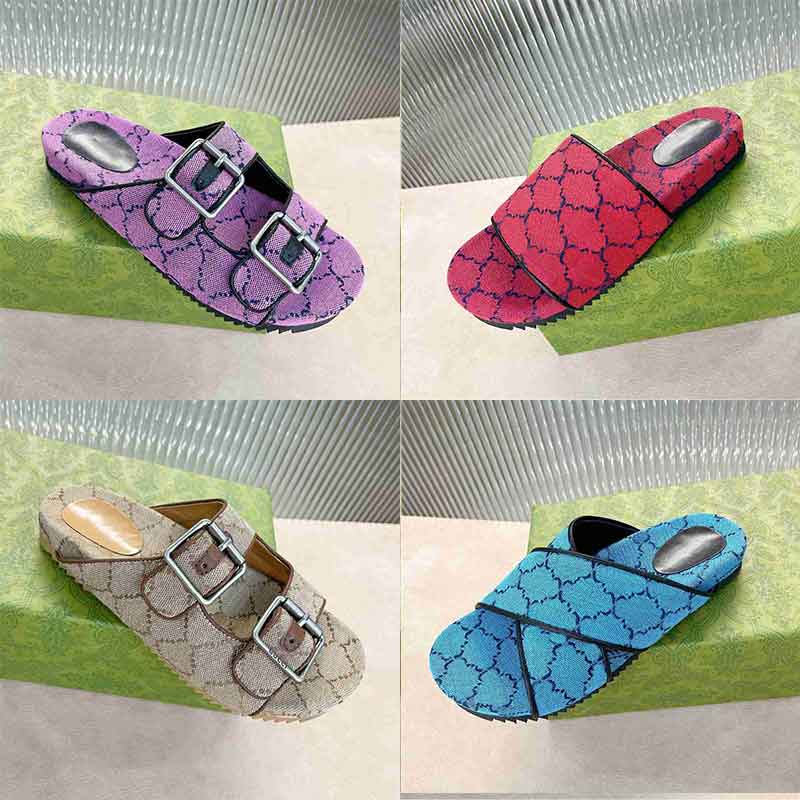 Summer Slippers women platform slide sandal Metal Buckle fabric Flat bottom double letter print waterproof table Design muffin Bottom casual
Summer Slippers women platform slide sandal Metal Buckle fabric Flat bottom double letter print waterproof table Design muffin Bottom casual