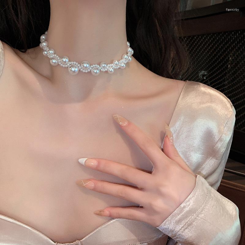 Choker Ajojewel Elegant Twist Pearl Necklace For Women Fashion Costume Jewelry Match Dress Beauty Gifts Girls
Choker Ajojewel Elegant Twist Pearl Necklace For Women Fashion Costume Jewelry Match Dress Beauty Gifts Girls