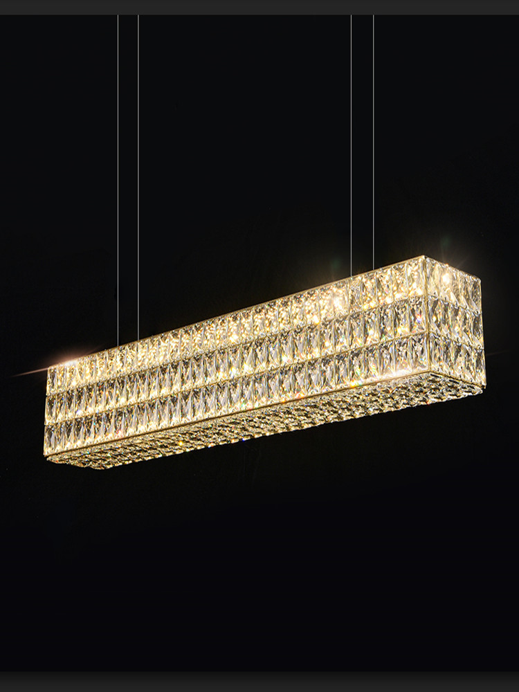 Luxury Dining Room Chandelier Strip Word Crystal Table Lamp Modern Simple Designer Bar Table Living Room Dining Room Lamps
Luxury Dining Room Chandelier Strip Word Crystal Table Lamp Modern Simple Designer Bar Table Living Room Dining Room Lamps