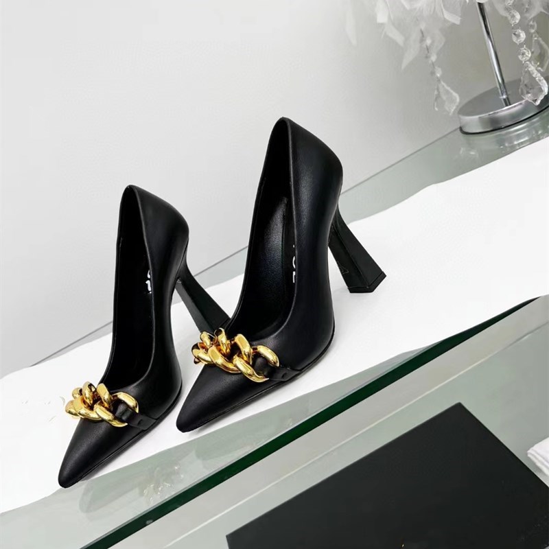 New Shoes For Women Genuine Leather Super High Thin Heels Spring Autumn Luxury Designer Female Shoes10.5cm Pumps Footwear35-42size, Customizebox
New Shoes For Women Genuine Leather Super High Thin Heels Spring Autumn Luxury Designer Female Shoes10.5cm Pumps Footwear35-42size, Customizebox