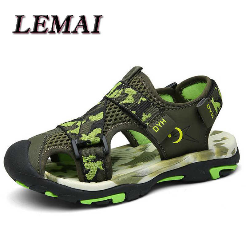Sandals LEMAI Summer Sandals Kids Fashion Breathable Walking Shoes AntiSkid Outdoor Slippers Children Boy Quick Dry Aqua Beach Sandals Z0225, Black
Sandals LEMAI Summer Sandals Kids Fashion Breathable Walking Shoes AntiSkid Outdoor Slippers Children Boy Quick Dry Aqua Beach Sandals Z0225, Black