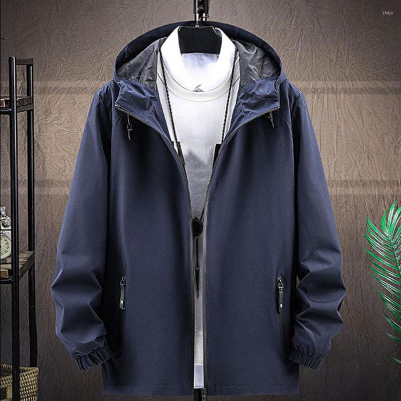 Men's Jackets Men Hooded Jacket Elastic Cuff Spring Autumn Dressing Pure Color Hood Coat Streetwear, Black
Men's Jackets Men Hooded Jacket Elastic Cuff Spring Autumn Dressing Pure Color Hood Coat Streetwear, Black