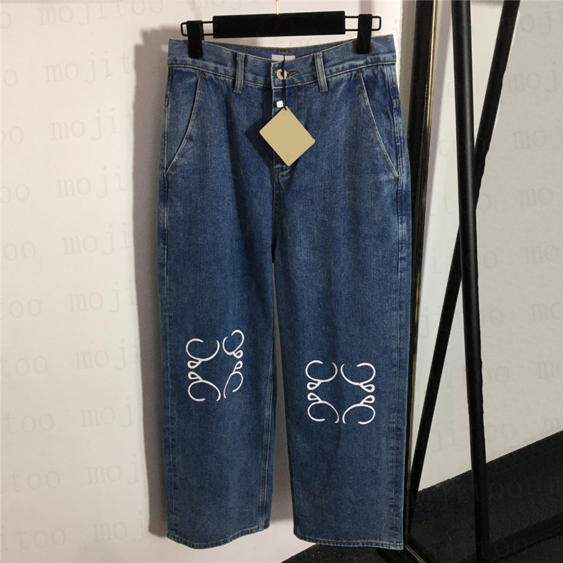 Print High Waist Wide Leg Denim Trousers Design Long Pant Hiphop Streetwear Jean, Blue
Print High Waist Wide Leg Denim Trousers Design Long Pant Hiphop Streetwear Jean, Blue
