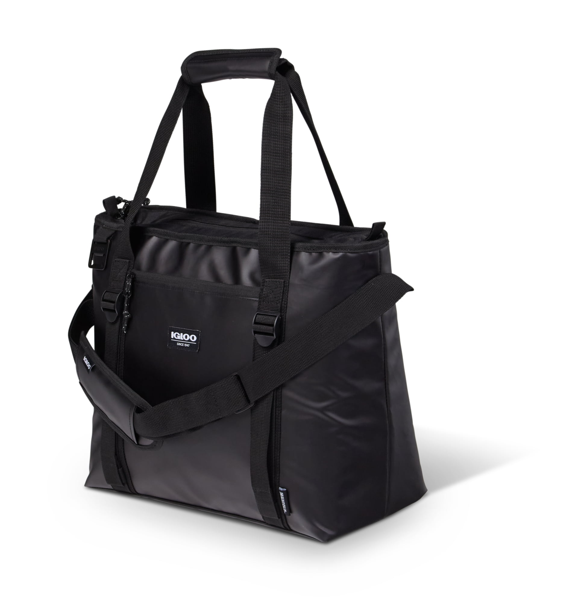 Igloo 30 Can Getaway Durable Tote Soft Sided Cooler Black compass