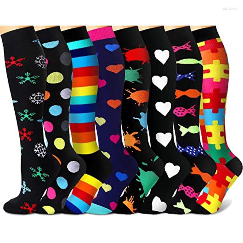 Women Socks Pressure Sports Compression 8 Pairs Per Set Elastic Stockings Compressive Sock, Picture shown
Women Socks Pressure Sports Compression 8 Pairs Per Set Elastic Stockings Compressive Sock, Picture shown