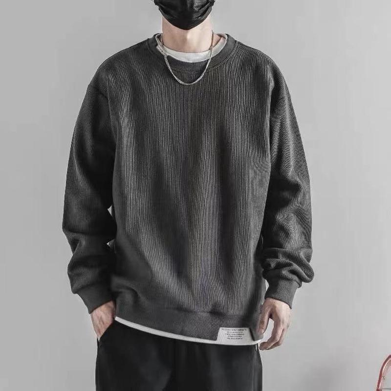 Men's Hoodies & Sweatshirts Solid Color Japanese Round Neck Sweater Loose Plus Velvet Long Sleeved Korean Fashion Jacket Autumn And Winter H, Black
Men's Hoodies & Sweatshirts Solid Color Japanese Round Neck Sweater Loose Plus Velvet Long Sleeved Korean Fashion Jacket Autumn And Winter H, Black