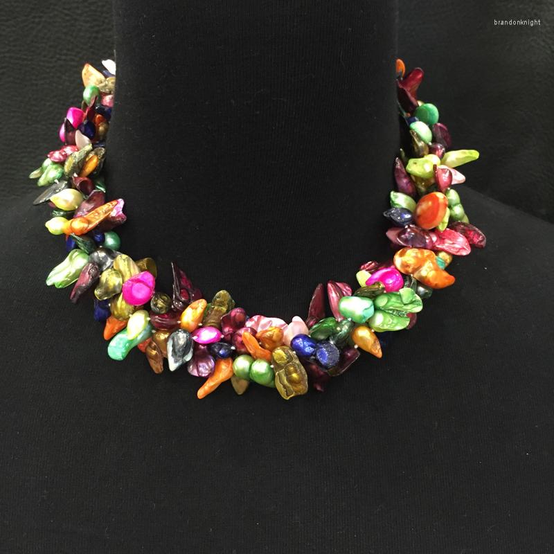 Choker Bohemia Natural Fresh Water Pearl Necklace Multi Color Accept Order Any Lenth Beach Style Fashion Women Jewelry
Choker Bohemia Natural Fresh Water Pearl Necklace Multi Color Accept Order Any Lenth Beach Style Fashion Women Jewelry