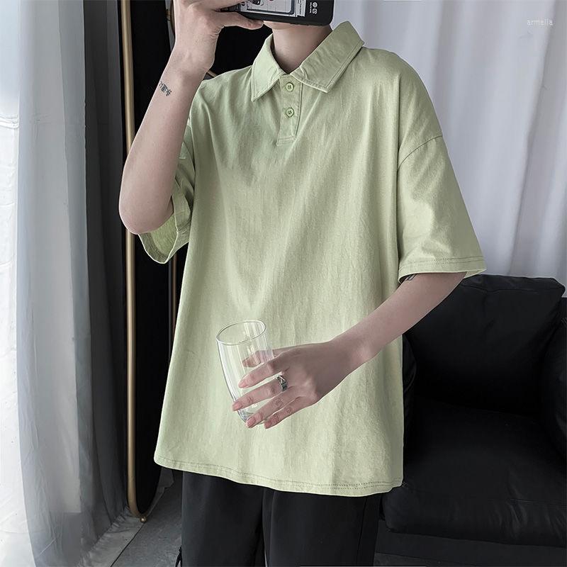 Men's Hoodies Summer Solid Color Polo Short Sleeve Men Sweatshirt Loose Korean Fashion Oversized T Shirt Boy Harajuku Casual Business, Black
Men's Hoodies Summer Solid Color Polo Short Sleeve Men Sweatshirt Loose Korean Fashion Oversized T Shirt Boy Harajuku Casual Business, Black