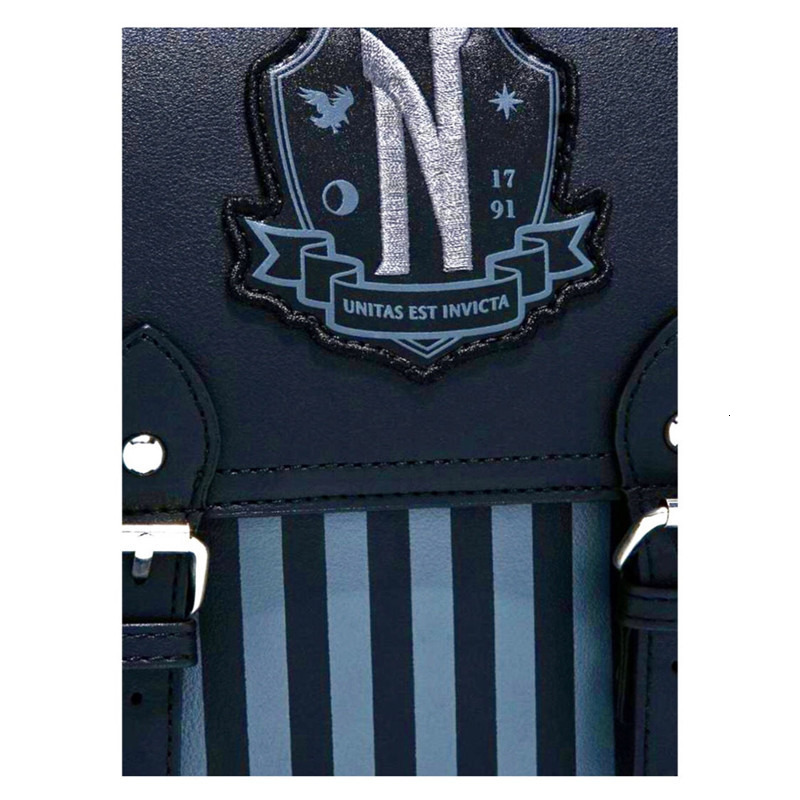 School Bags 2023 Wednesday Addams Backpack girl Nevermore Vintage Students Books Bag Casual Portable Teenage Girls CambridgeBag 230227