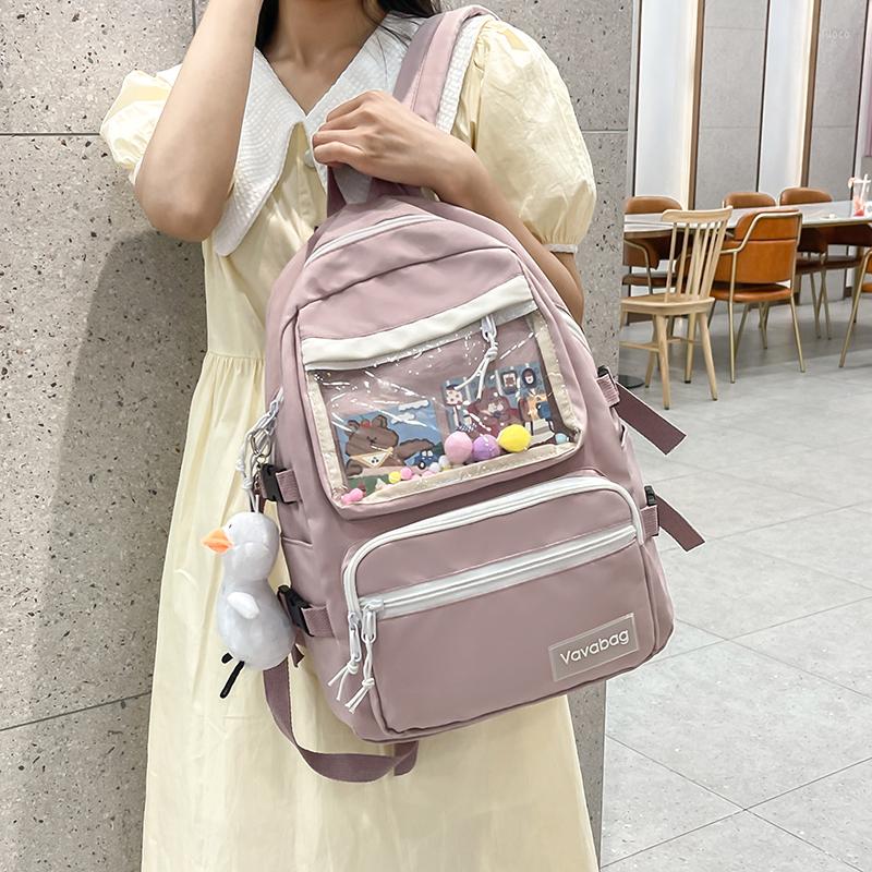 Backpack Fashion Female Waterproof Women Mochilas Nylon Student Summer College Laptop Patchwork Cute Kawaii Travel Bags, Pink
Backpack Fashion Female Waterproof Women Mochilas Nylon Student Summer College Laptop Patchwork Cute Kawaii Travel Bags, Pink