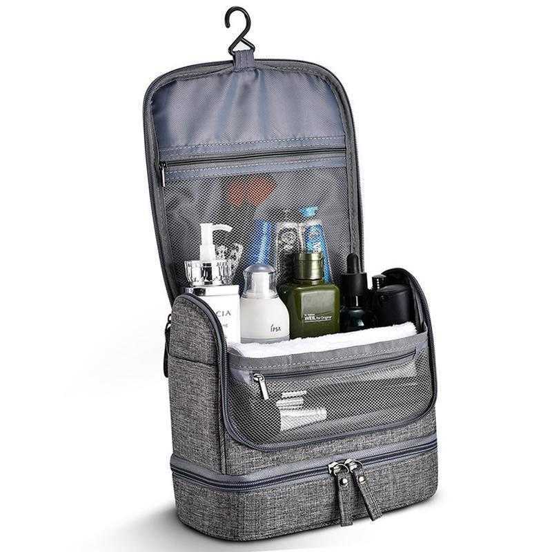 Storage Bags Waterproof Men Hanging Makeup Bag Oxford Travel Organizer Cosmetic Bag For Women Necessaries Make Up Case Wash Toiletry Bag Y2302
Storage Bags Waterproof Men Hanging Makeup Bag Oxford Travel Organizer Cosmetic Bag For Women Necessaries Make Up Case Wash Toiletry Bag Y2302