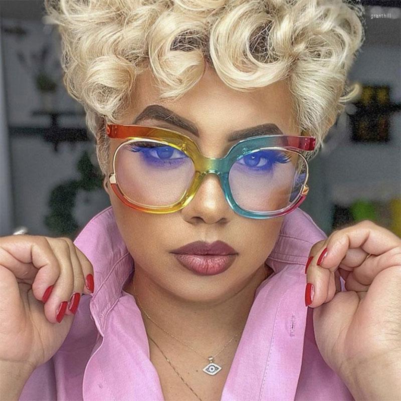 Sunglasses 2023 Ins Rainbow Frame Fashion Retro Round Anti Blue Light Women Glasses Oversized Colourful Clear Eyeglasses
Sunglasses 2023 Ins Rainbow Frame Fashion Retro Round Anti Blue Light Women Glasses Oversized Colourful Clear Eyeglasses