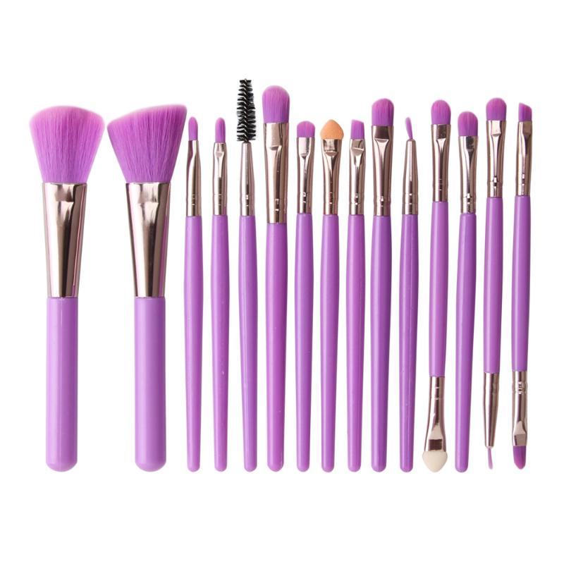 Makeup Brushes 15 Pcs/set Brush Set Eyeshadow Blending Foundation Powder Eyebrow Blush Double Head Beauty Make Up Kit Tool
Makeup Brushes 15 Pcs/set Brush Set Eyeshadow Blending Foundation Powder Eyebrow Blush Double Head Beauty Make Up Kit Tool