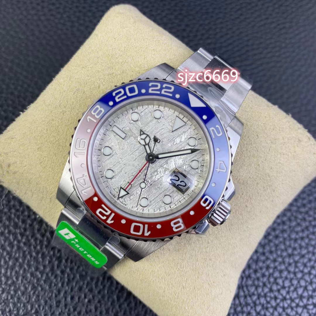 C Factory watch diameter 40mm carrying 3285 all-in-one GMT function true meteorite plate sapphire crystal glass mirror 904L stainless steel, As shown
C Factory watch diameter 40mm carrying 3285 all-in-one GMT function true meteorite plate sapphire crystal glass mirror 904L stainless steel, As shown
