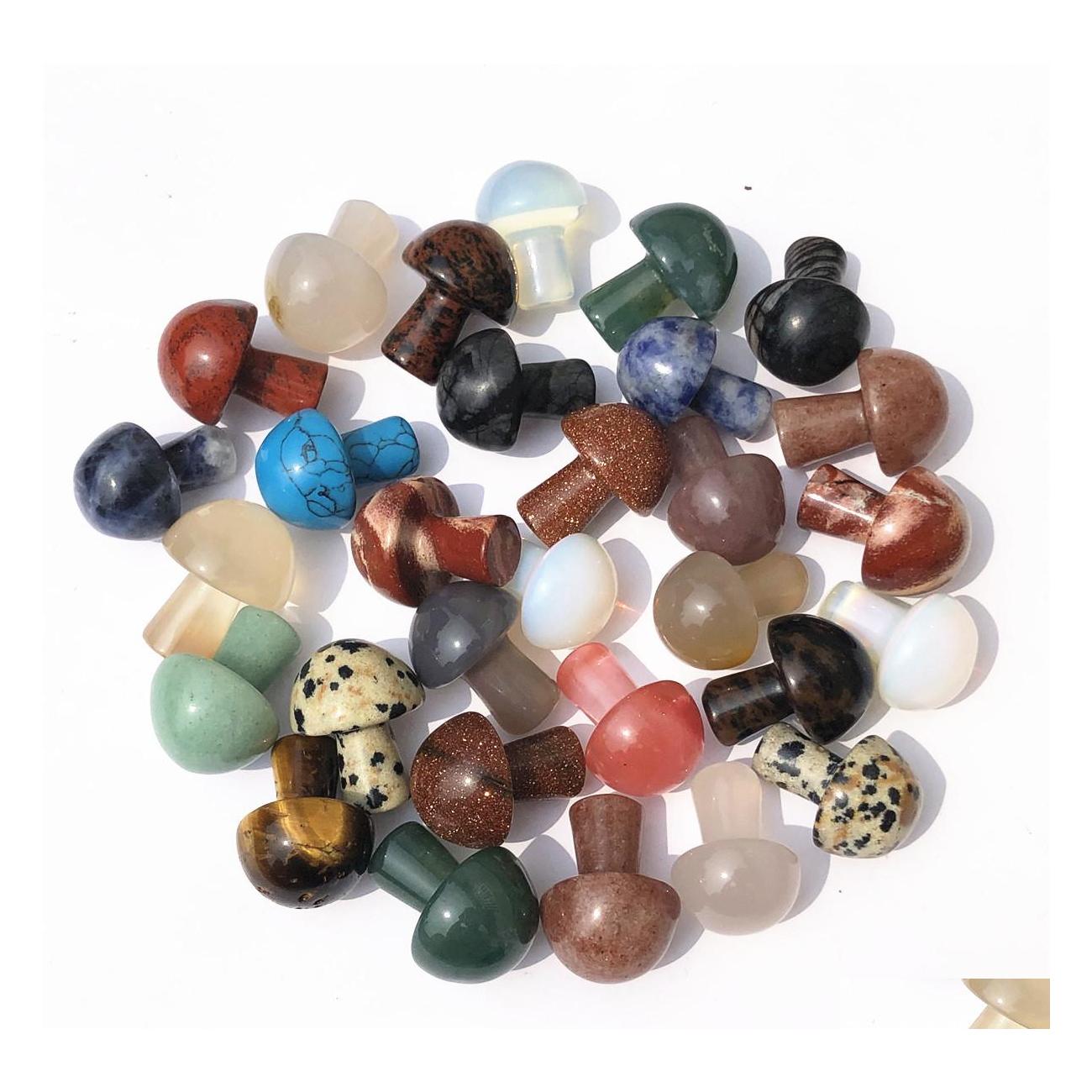 car dvr Stone 2Cm Mushroom Reiki Healing Chakra Natural Ornament Quartz Mineral Crystal Tumbled Gemstone Home Decoration Jewelry Making Drop Dhvbm
car dvr Stone 2Cm Mushroom Reiki Healing Chakra Natural Ornament Quartz Mineral Crystal Tumbled Gemstone Home Decoration Jewelry Making Drop Dhvbm