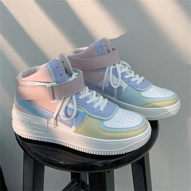 New 2023 Women Leathers Climbing Shoes Platform Sneaker Spring Trainers High Heels White Pink Outdoor Sport Shoes Pu Leather Casual Shoes, 01
New 2023 Women Leathers Climbing Shoes Platform Sneaker Spring Trainers High Heels White Pink Outdoor Sport Shoes Pu Leather Casual Shoes, 01