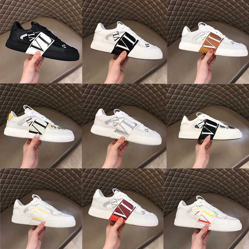 Luxury brand Valentino casual shoes for men and women platform wedge shoes round lace fashion flower leather patchwork low-cut sneakers casual shoes., Red
Luxury brand Valentino casual shoes for men and women platform wedge shoes round lace fashion flower leather patchwork low-cut sneakers casual shoes., Red
