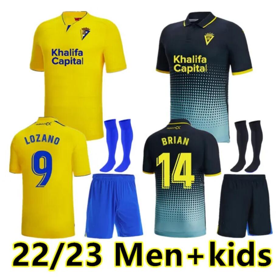 22 23 Cadiz soccer jerseys CADIZ CF 2022 2023 LOZANO ALEX Bodiger Juan Cala CAMISETA ASCENSO A LIGA SANTANDER de training wear home away kids football shirts, Yellow
22 23 Cadiz soccer jerseys CADIZ CF 2022 2023 LOZANO ALEX Bodiger Juan Cala CAMISETA ASCENSO A LIGA SANTANDER de training wear home away kids football shirts, Yellow