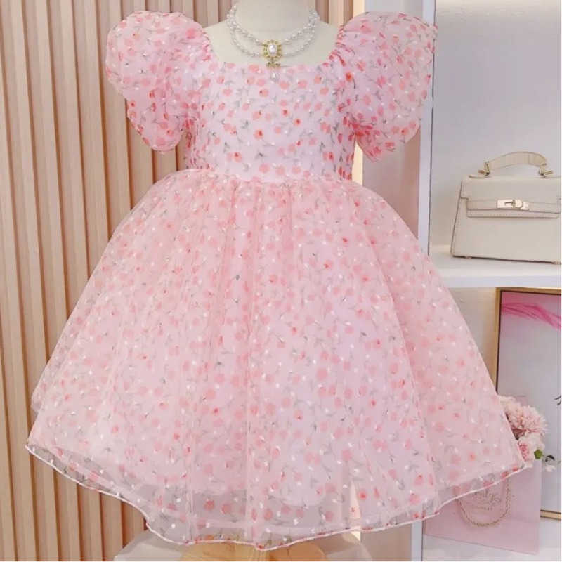 Girl's Dresses Summer Pink Lolita Child Little Girls Clothing Casual Midi Puffy Dress Children Dresses For Teens Party Princess Sundress L230227
Girl's Dresses Summer Pink Lolita Child Little Girls Clothing Casual Midi Puffy Dress Children Dresses For Teens Party Princess Sundress L230227