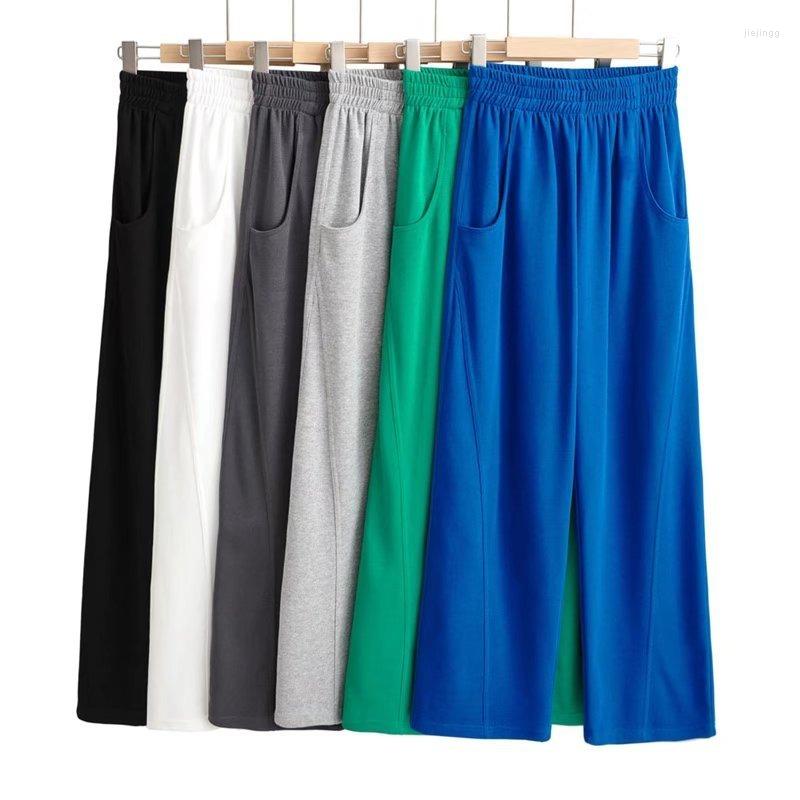 Women' Pants Fashion Casual Women' Solid Color Elastic High Waist Loose Pocket Wide Leg All-match Street Wear Sweatpants, Gray
Women' Pants Fashion Casual Women' Solid Color Elastic High Waist Loose Pocket Wide Leg All-match Street Wear Sweatpants, Gray