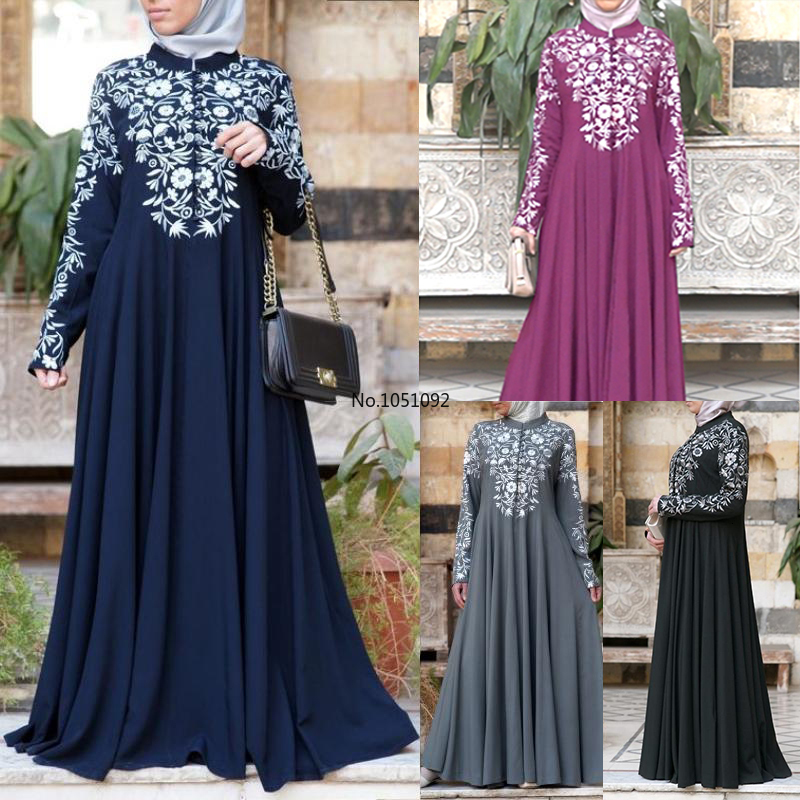 Ethnic Clothing bangladesh abayas kimono for women burka arabic print dress festa dubai abaya turkish kaftan islamic clothing muslim 230227