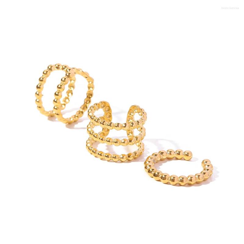 Backs Earrings Youthway 3 Sets Of 316L Stainless Steel Small Gold Pearl Pea Ear Buckle Chic Color Fashion Jewelry For Women
Backs Earrings Youthway 3 Sets Of 316L Stainless Steel Small Gold Pearl Pea Ear Buckle Chic Color Fashion Jewelry For Women