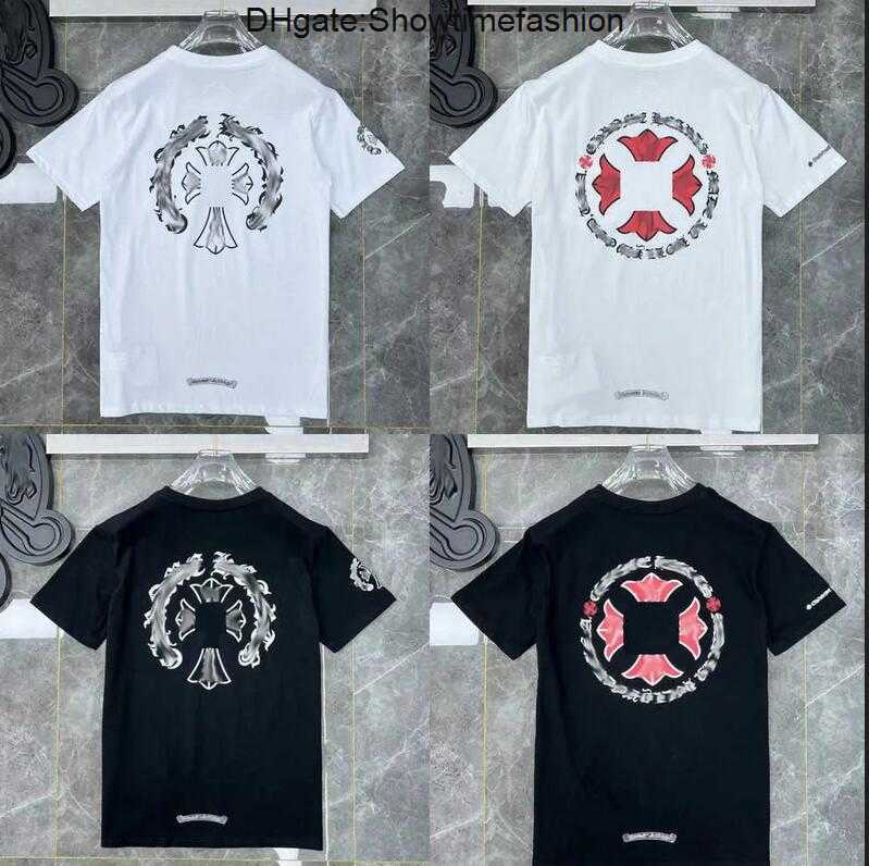 Fashion Mens Classic t Shirts Brand Top T-shirts Ch White Short Sweater Casual Embossed Letter Horseshoe Sanskrit Cross Pattern Designers IJMJ, 19
Fashion Mens Classic t Shirts Brand Top T-shirts Ch White Short Sweater Casual Embossed Letter Horseshoe Sanskrit Cross Pattern Designers IJMJ, 19