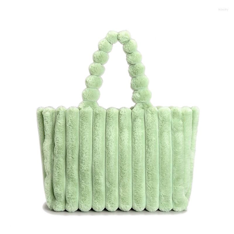 Evening Bags Plush Women's Bag Simple Vertical Stripe Wool Handbag Fashion Trend Ball Shoulder Strap Single Bolsa Feminina, 04
Evening Bags Plush Women's Bag Simple Vertical Stripe Wool Handbag Fashion Trend Ball Shoulder Strap Single Bolsa Feminina, 04