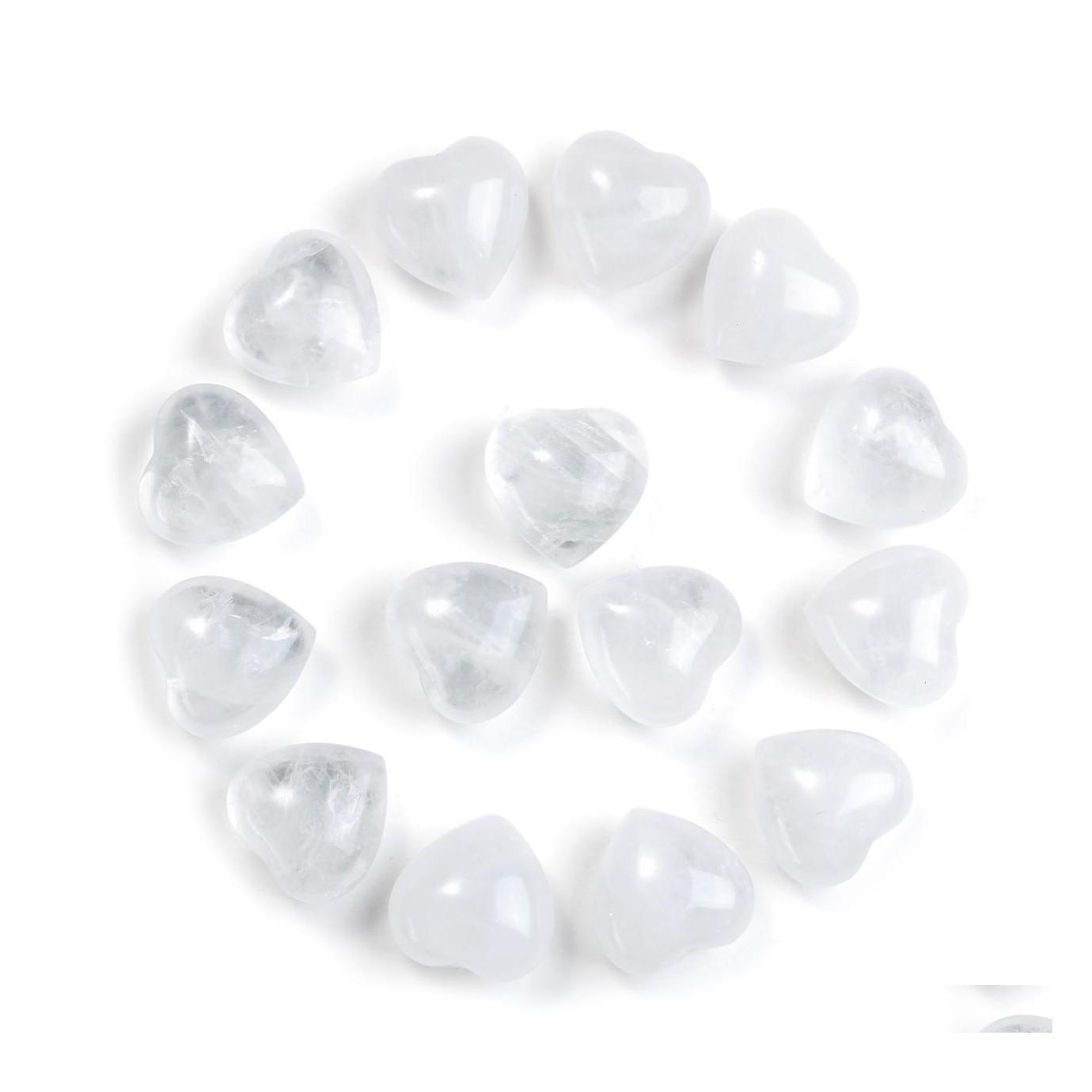 car dvr Stone Natural White Crystal Ornaments Carved 15X10Mm Heart Chakra Reiki Healing Quartz Mineral Tumbled Gemstones Hand Home Decor Dro Dhbxv
car dvr Stone Natural White Crystal Ornaments Carved 15X10Mm Heart Chakra Reiki Healing Quartz Mineral Tumbled Gemstones Hand Home Decor Dro Dhbxv