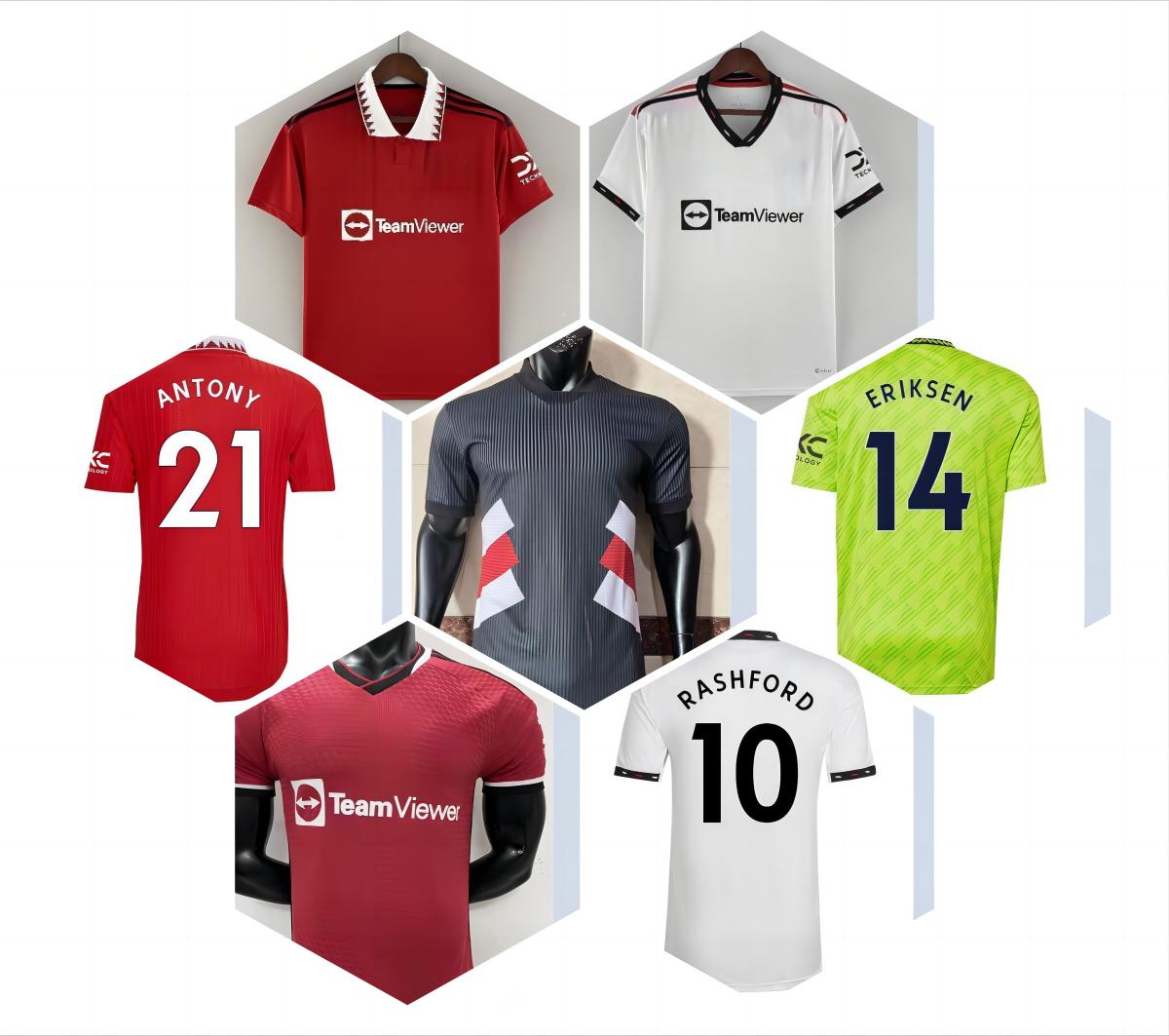 22 23 24 soccer jerseys MAN Utd football shirt 2022 2023 ANTONY SANCHO RASHFORD CASEMIRO B.FERNANDES MARTINEZ Jersey dhgate 4XL maillot men kids kit T shirts