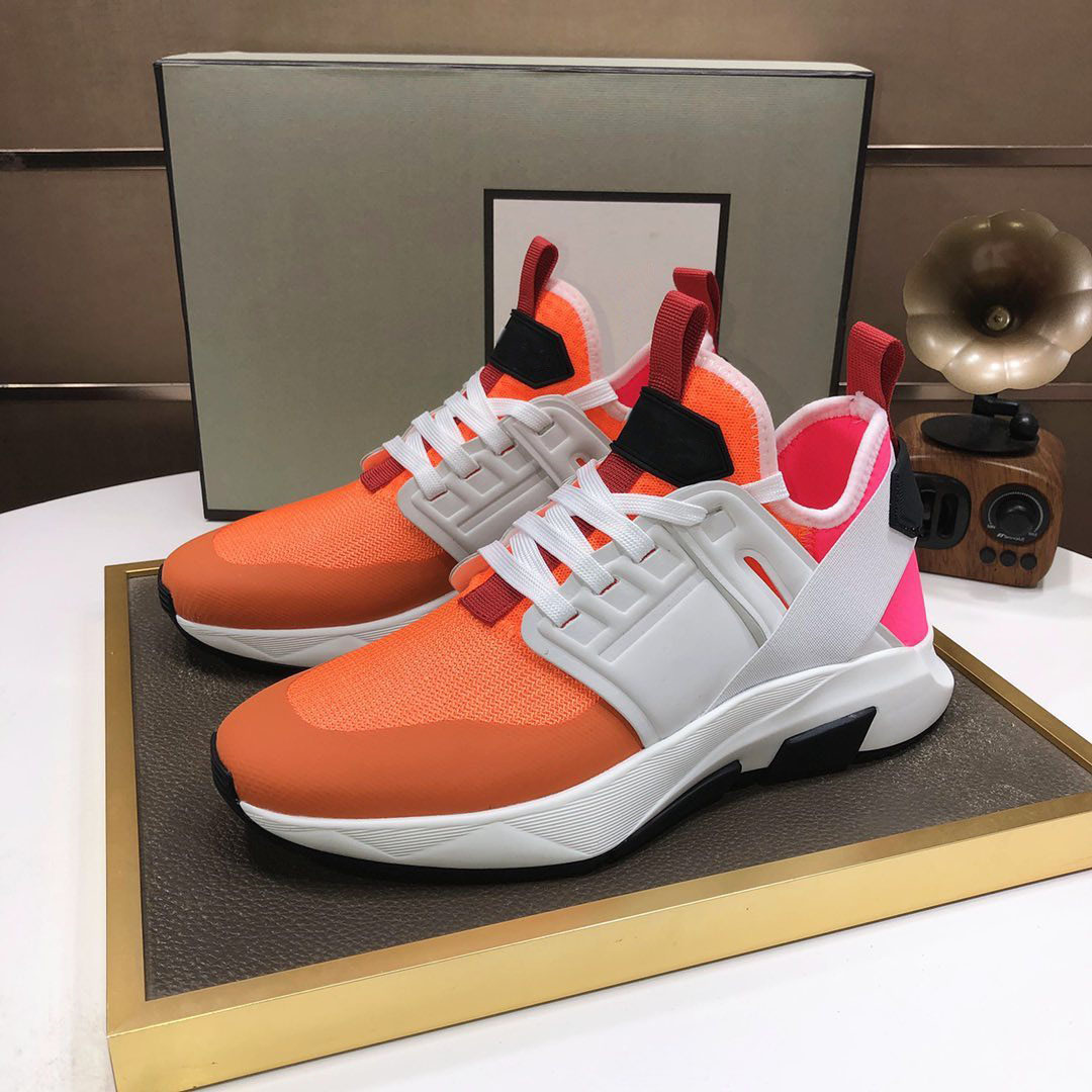 Sports runner Men casual shoes Sneakers Re-Nylon Jago Neoprene White Black pink Trainer Technical Materials Men Sports Enamel Casual Walking 38-46Box