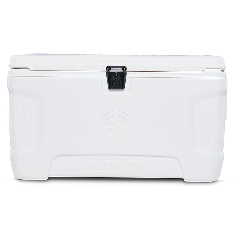 Igloo 70 Qt Marine 5 Day Cooler Ice Chest White compass
