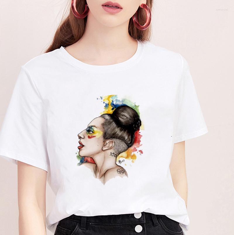 Women' T Shirts 2023 Retro Girl Shirt Women Print Harajuku Tshirt Short Sleeve Four Seasons Applicable T-shirt White Tops Female Clothing
Women' T Shirts 2023 Retro Girl Shirt Women Print Harajuku Tshirt Short Sleeve Four Seasons Applicable T-shirt White Tops Female Clothing