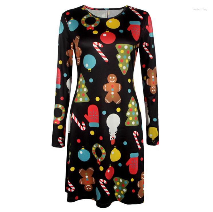 Casual Dresses Print Vintage Christmas Dress Women Winter Long Sleeve Round Neck Sexy Year Party Drop FulfillmentCasual
Casual Dresses Print Vintage Christmas Dress Women Winter Long Sleeve Round Neck Sexy Year Party Drop FulfillmentCasual