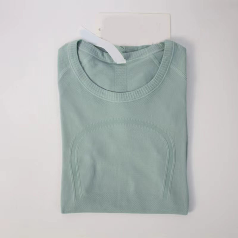 Yoga womens sports t shirts Various colors Wine Gray Sky Blue Straight wear ladies short-sleeved T-shirts moisture wicking knit high elastic fitness Fashion Tees S-2XL
Yoga womens sports t shirts Various colors Wine Gray Sky Blue Straight wear ladies short-sleeved T-shirts moisture wicking knit high elastic fitness Fashion Tees S-2XL