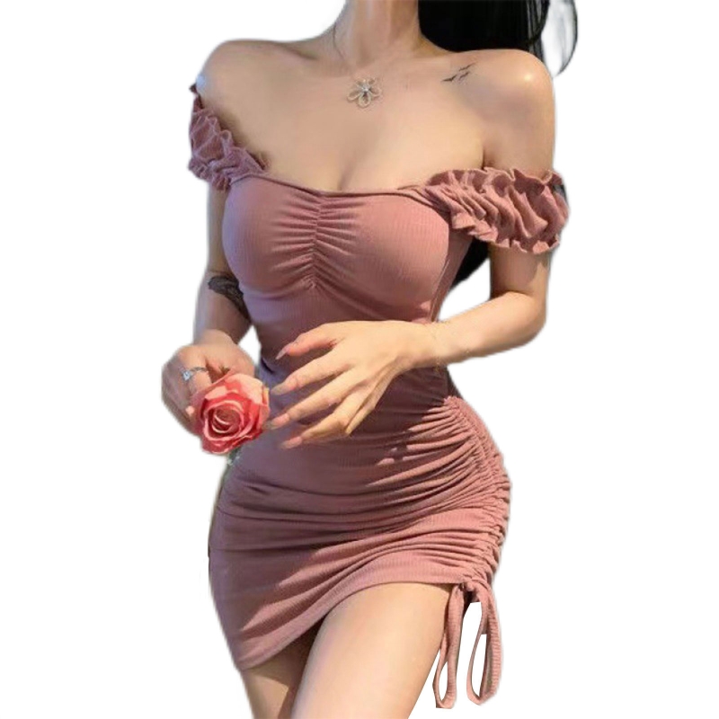 Women Puff Short Sleeve Sqaure Neck Bodycon Mini Dress Sexy Off Shoulder Ribbed Knit Side Ruched Drawstring Clubwear, Black
Women Puff Short Sleeve Sqaure Neck Bodycon Mini Dress Sexy Off Shoulder Ribbed Knit Side Ruched Drawstring Clubwear, Black
